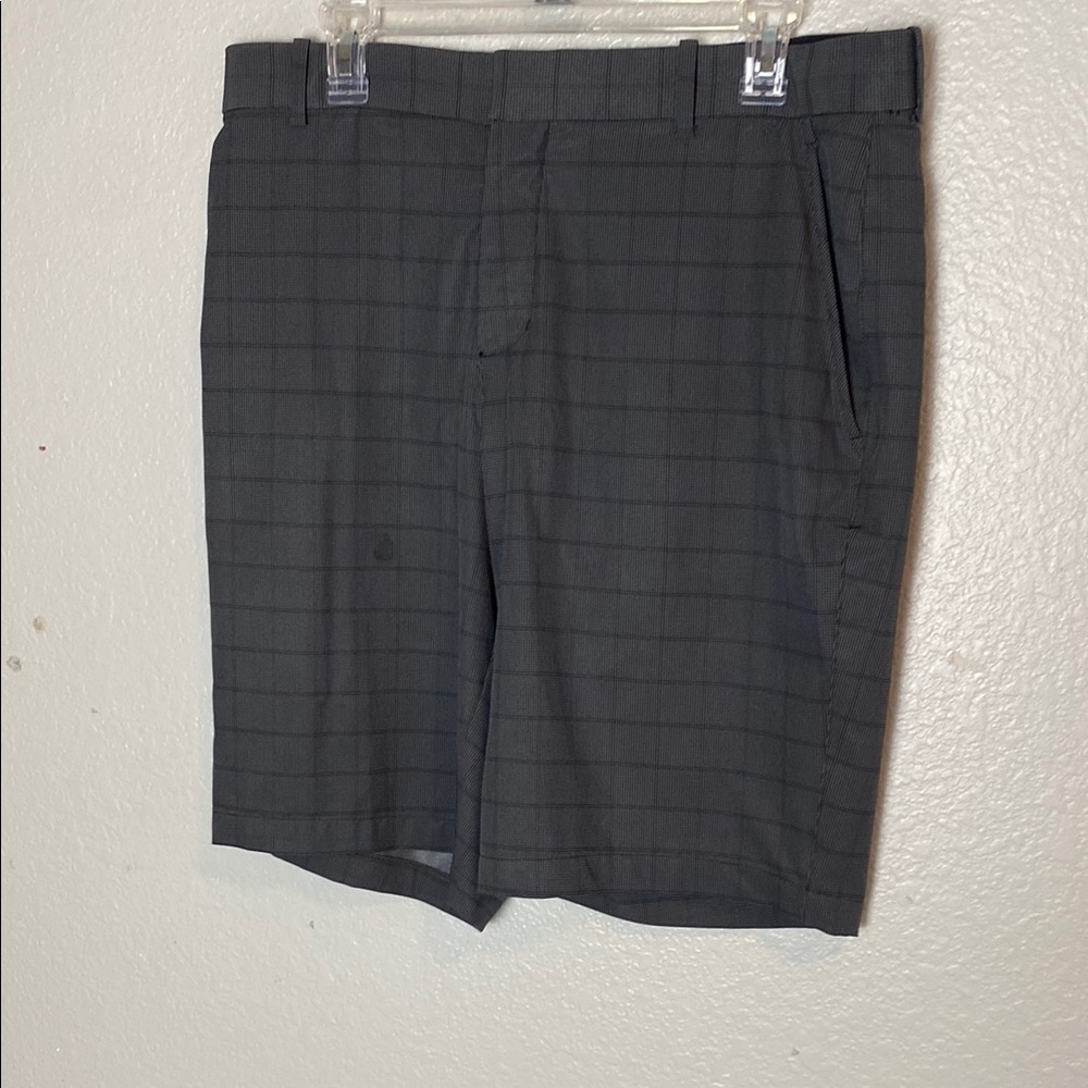 Nike Gray Flat Front Business Casual Shorts